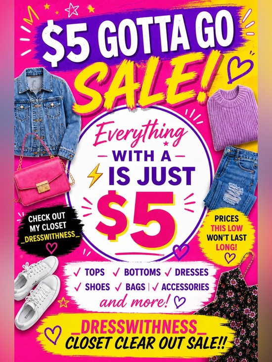 Tops - ⚡️ $5 Lightening Rack Attack Sale